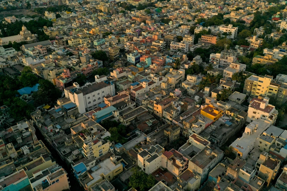 low angle photo of concrete buildings